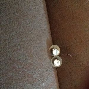 Betsey Johnson diamond earrings